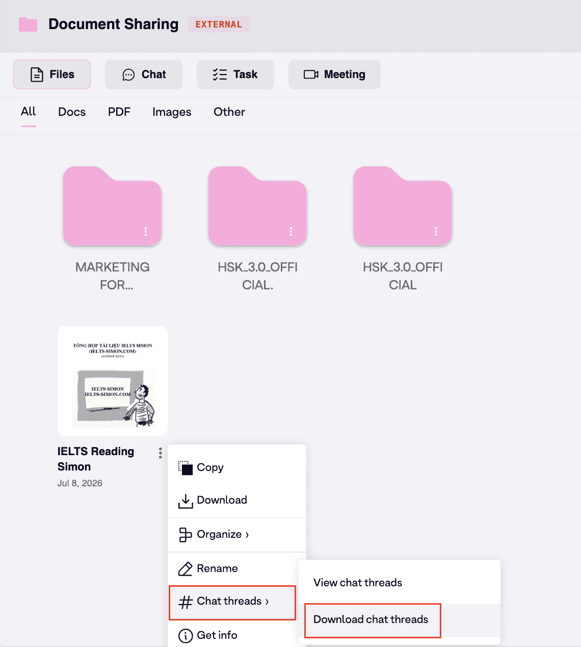 Secure sharing access management